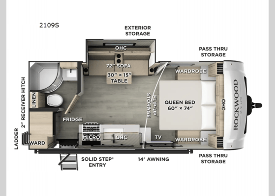 2026 Forest River RV 2026 Forest River RV Rockwood Mini Lite - thumbnail 2