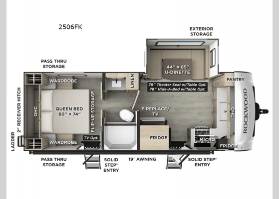 2026 Forest River RV 2026 Forest River RV Rockwood Mini Lite - thumbnail 2