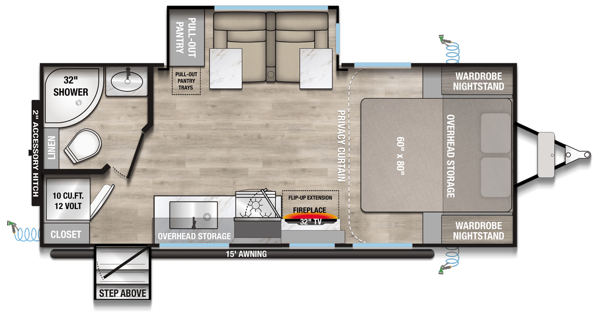2026 Alliance RV Delta Ultra Lite ML206 floorplan