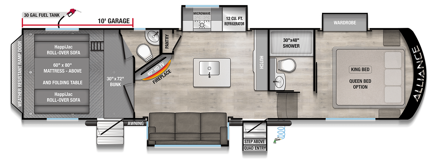 2026 Alliance RV 2026 Alliance RV Valor - thumbnail 2