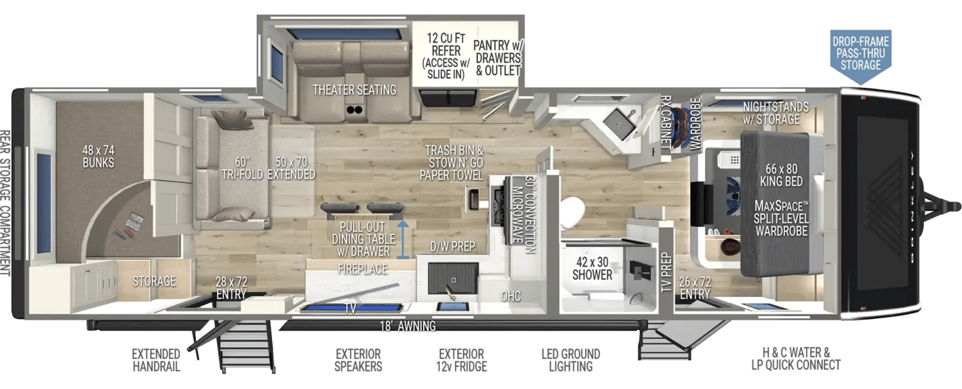 2026 Brinkley RV 2026 Brinkley RV Model I - thumbnail 2