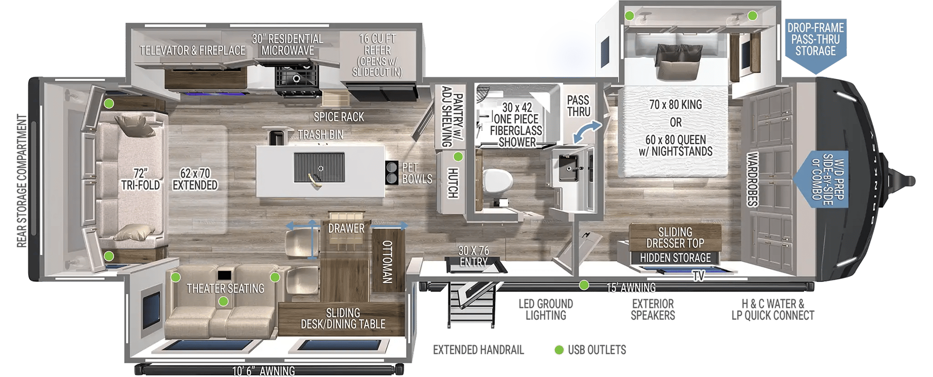 2026 Brinkley RV 2026 Brinkley RV Model Z Air - thumbnail 2