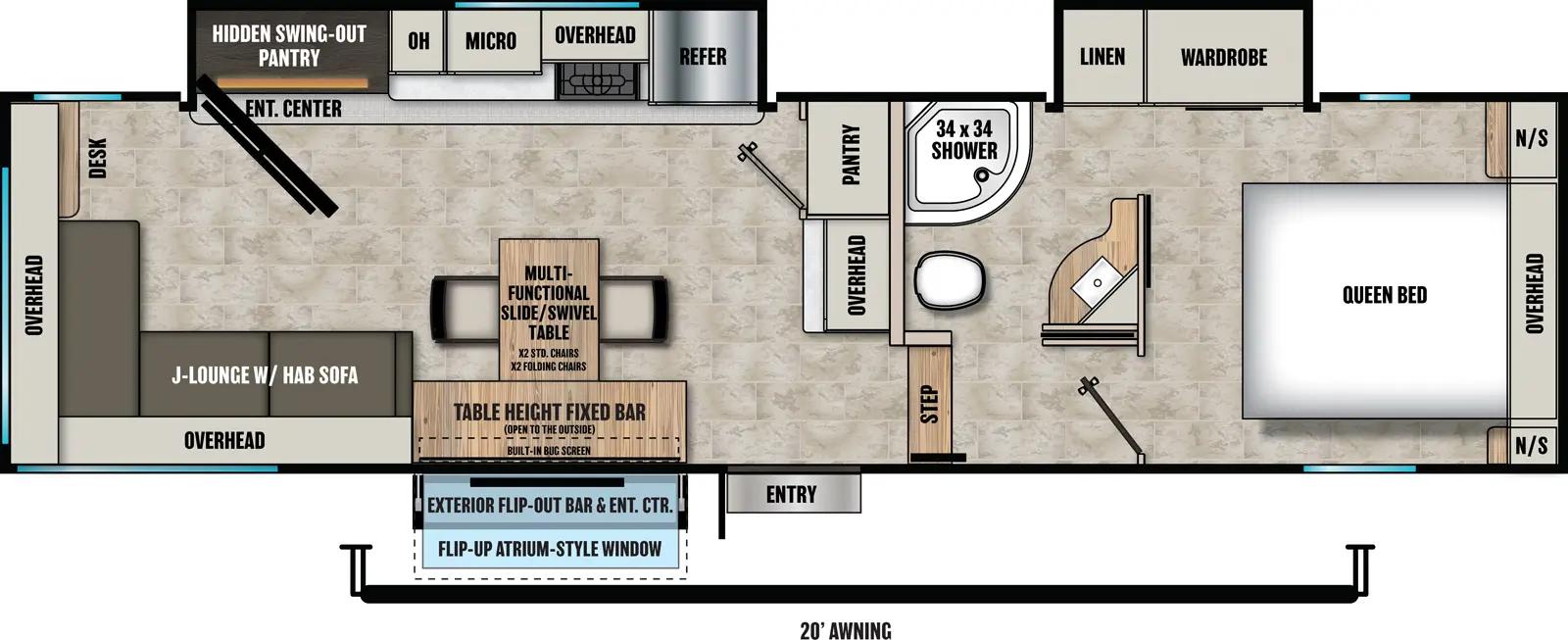 2026 Coachmen 2026 Coachmen Chaparral Lite - thumbnail 2