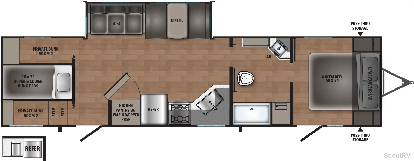 2027 Coachmen Shasta i-5 Edition 533BH