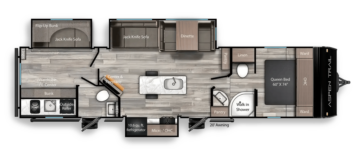 2026 Dutchmen 2026 Dutchmen Aspen Trail - thumbnail 2