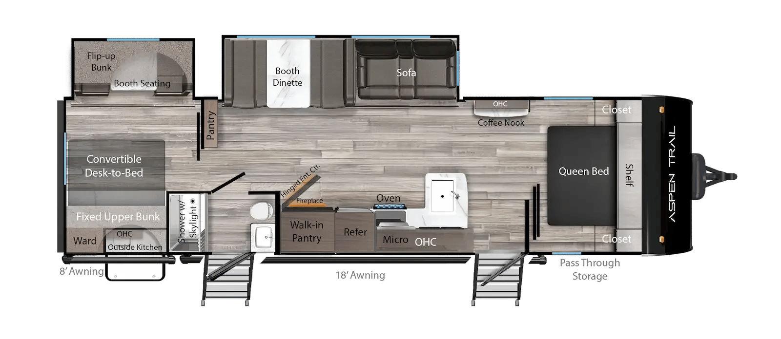 2026 Dutchmen 2026 Dutchmen Aspen Trail - thumbnail 2
