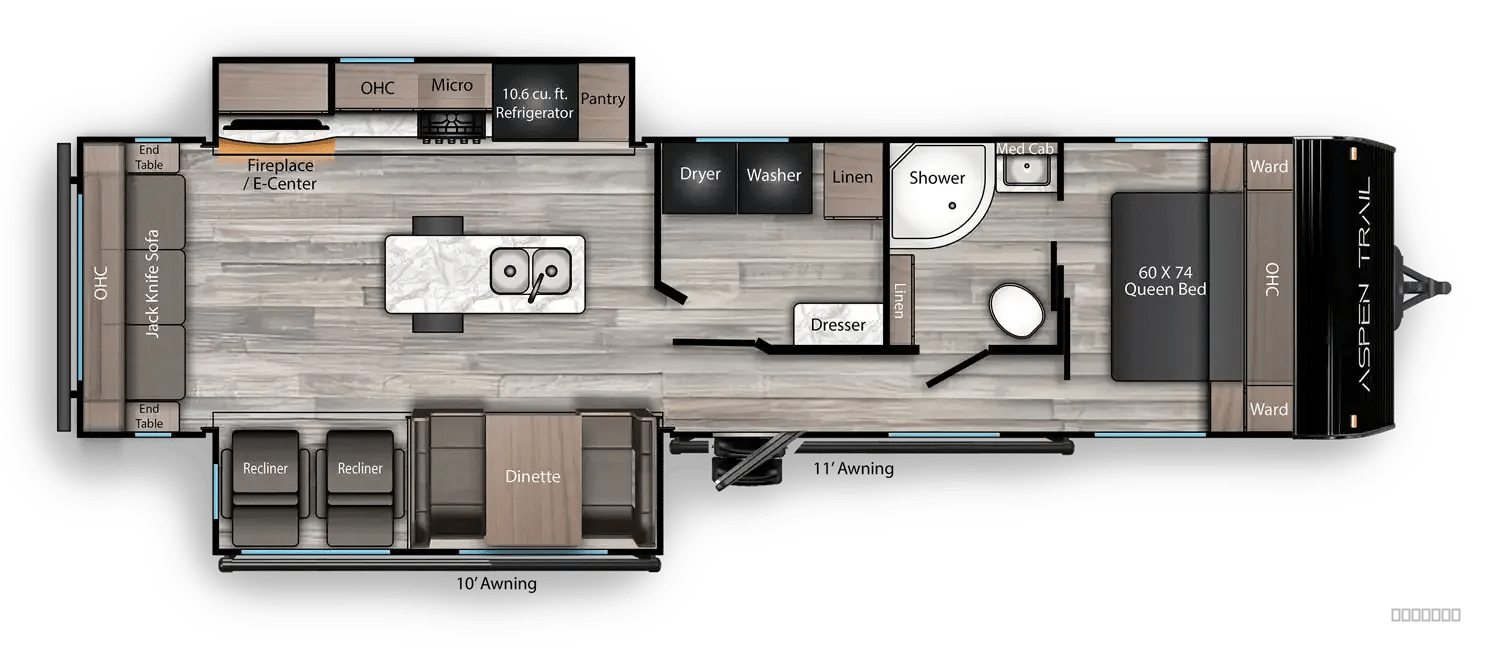 2026 Dutchmen 2026 Dutchmen Aspen Trail - thumbnail 2