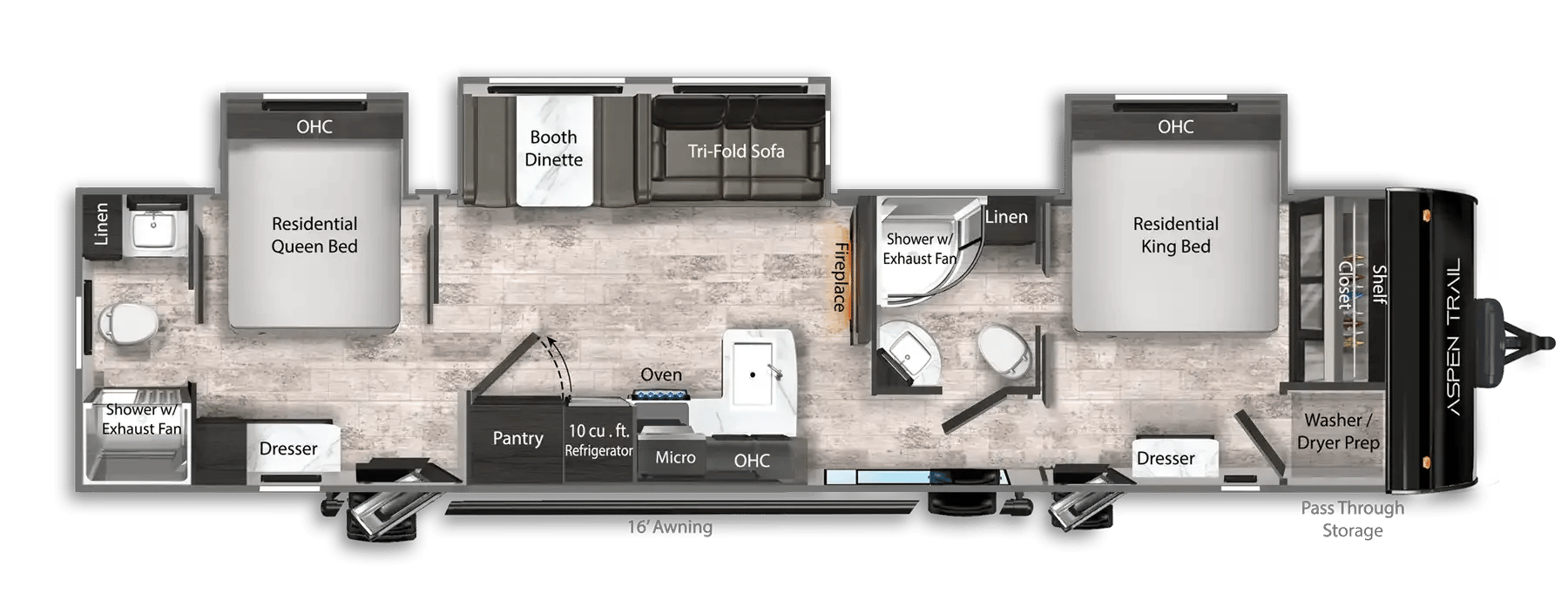 2026 Dutchmen 2026 Dutchmen Aspen Trail - thumbnail 2