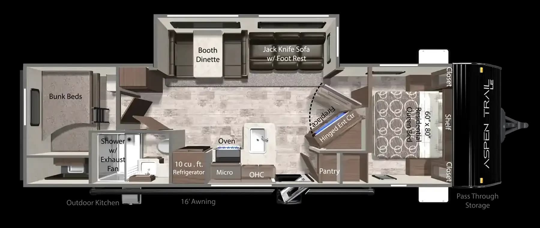 2026 Dutchmen 2026 Dutchmen Aspen Trail LE - thumbnail 2