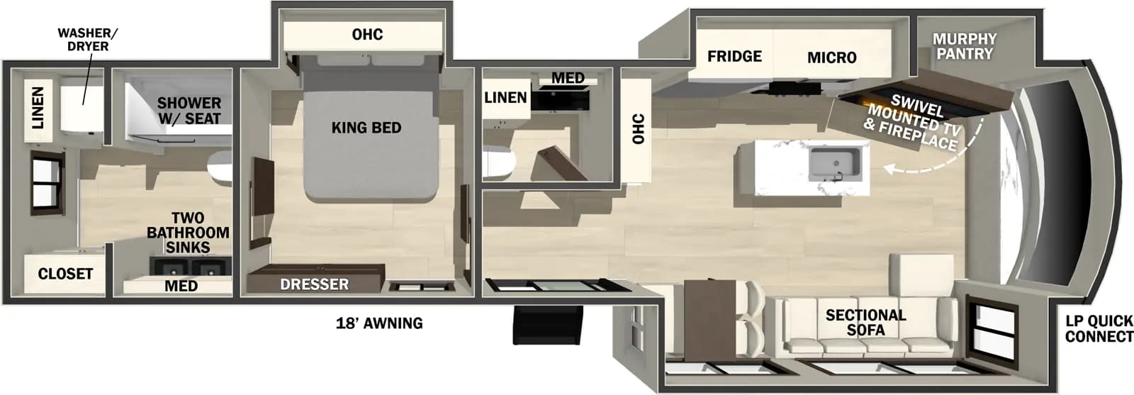 2026 Forest River 2026 Forest River Cedar Creek Cottage - thumbnail 2