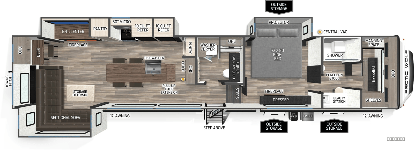 2026 Forest River 2026 Forest River Cherokee Arctic Wolf - thumbnail 2