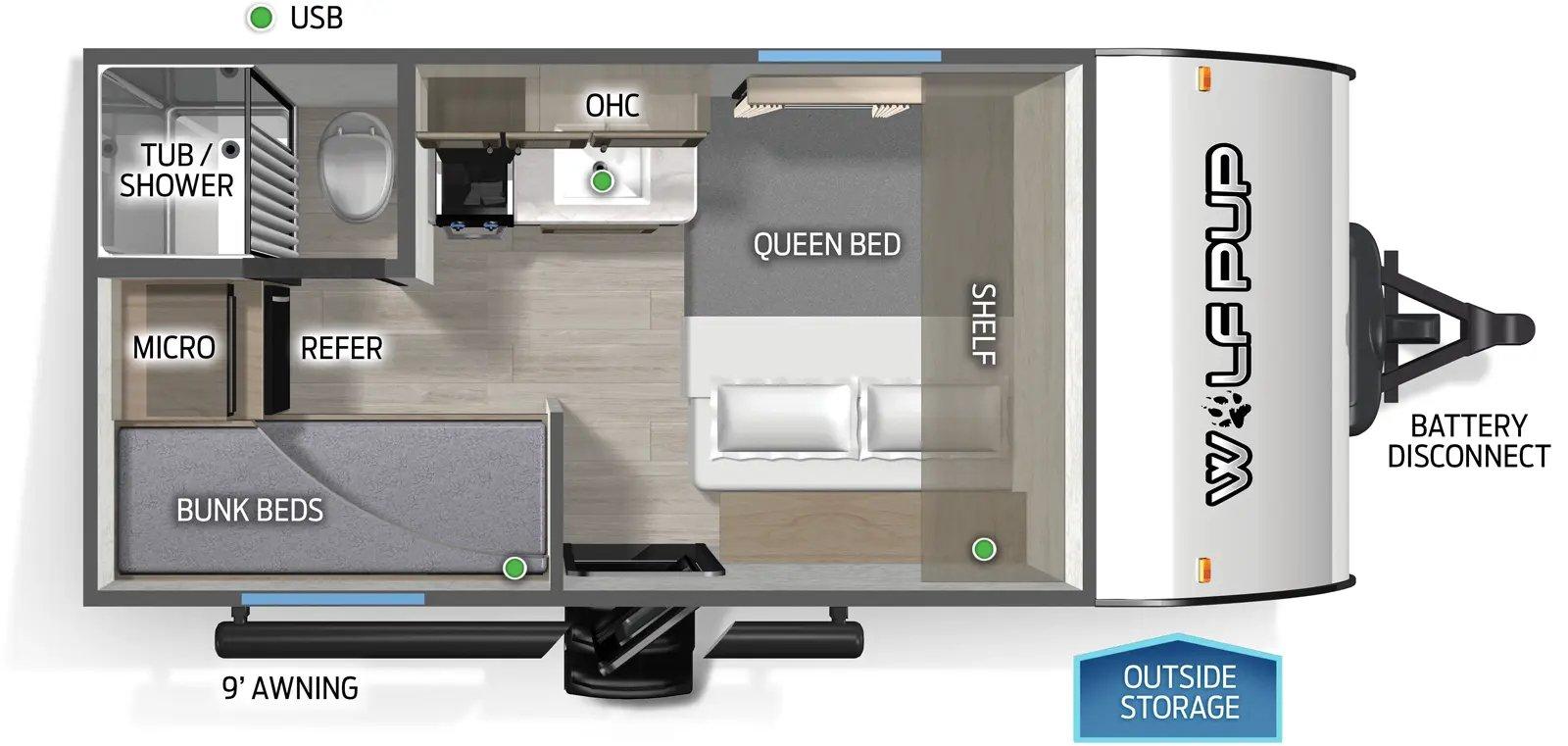 2026 FOREST RIVER 2026 FOREST RIVER Cherokee Wolf Pup - image 1