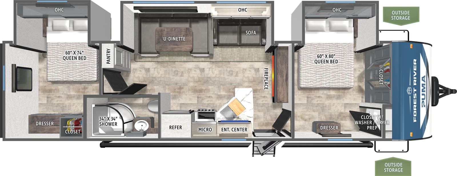 2026 Forest River 2026 Forest River Puma - thumbnail 2