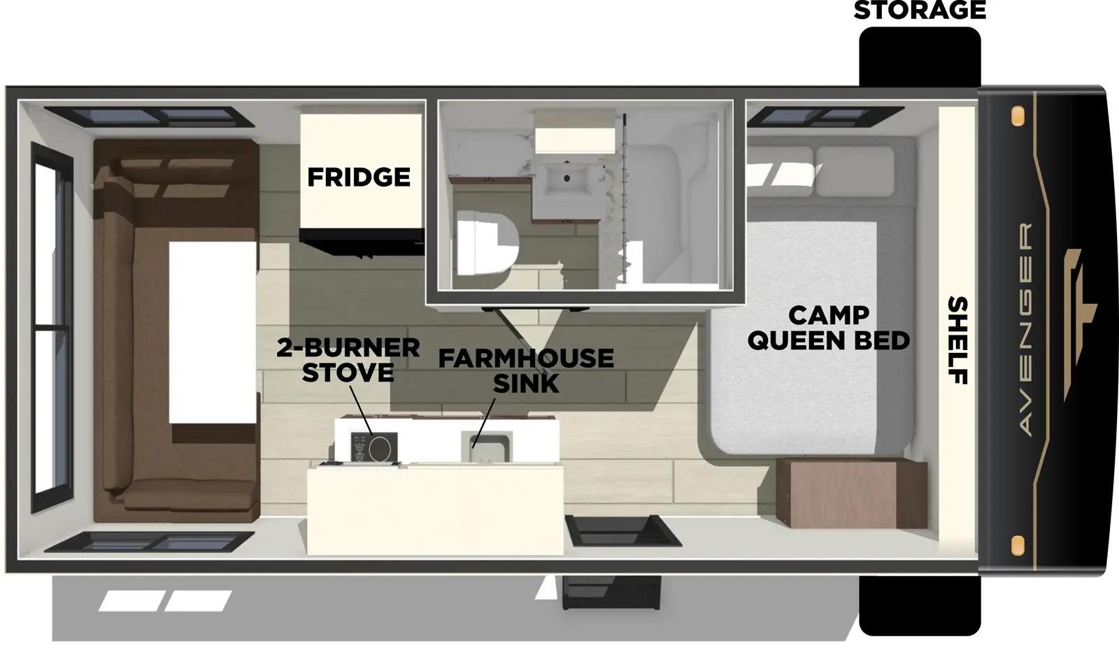 2026 Forest River RV 2026 Forest River RV Avenger - thumbnail 2