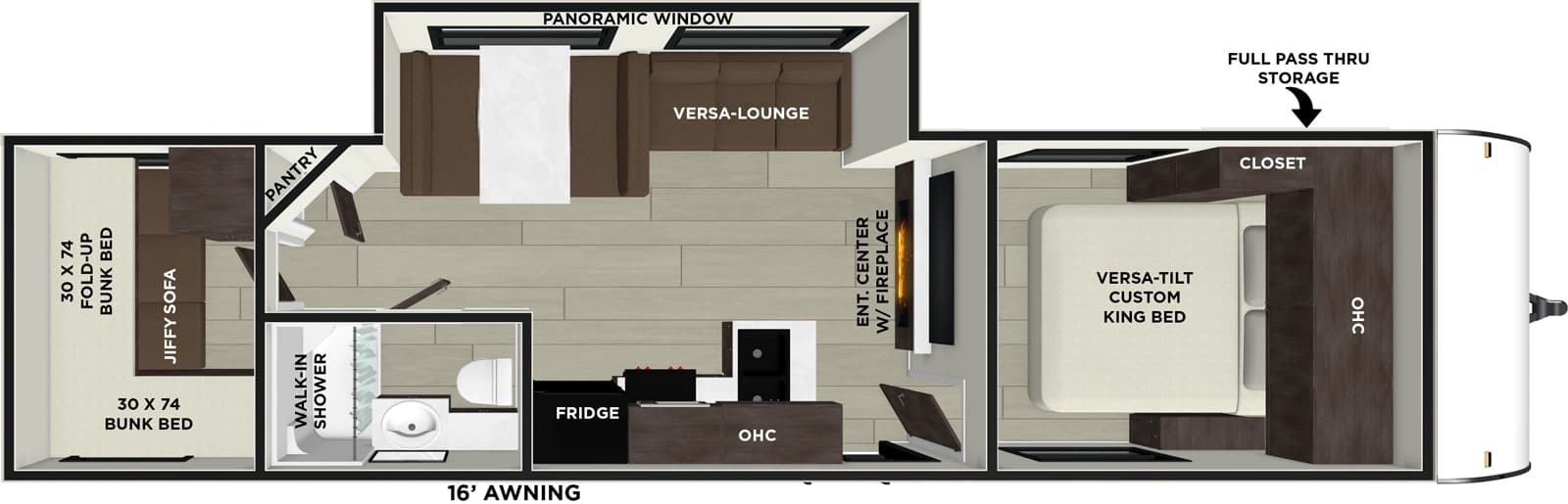 2026 Forest River Salem Cruise Lite 273QBXL floorplan