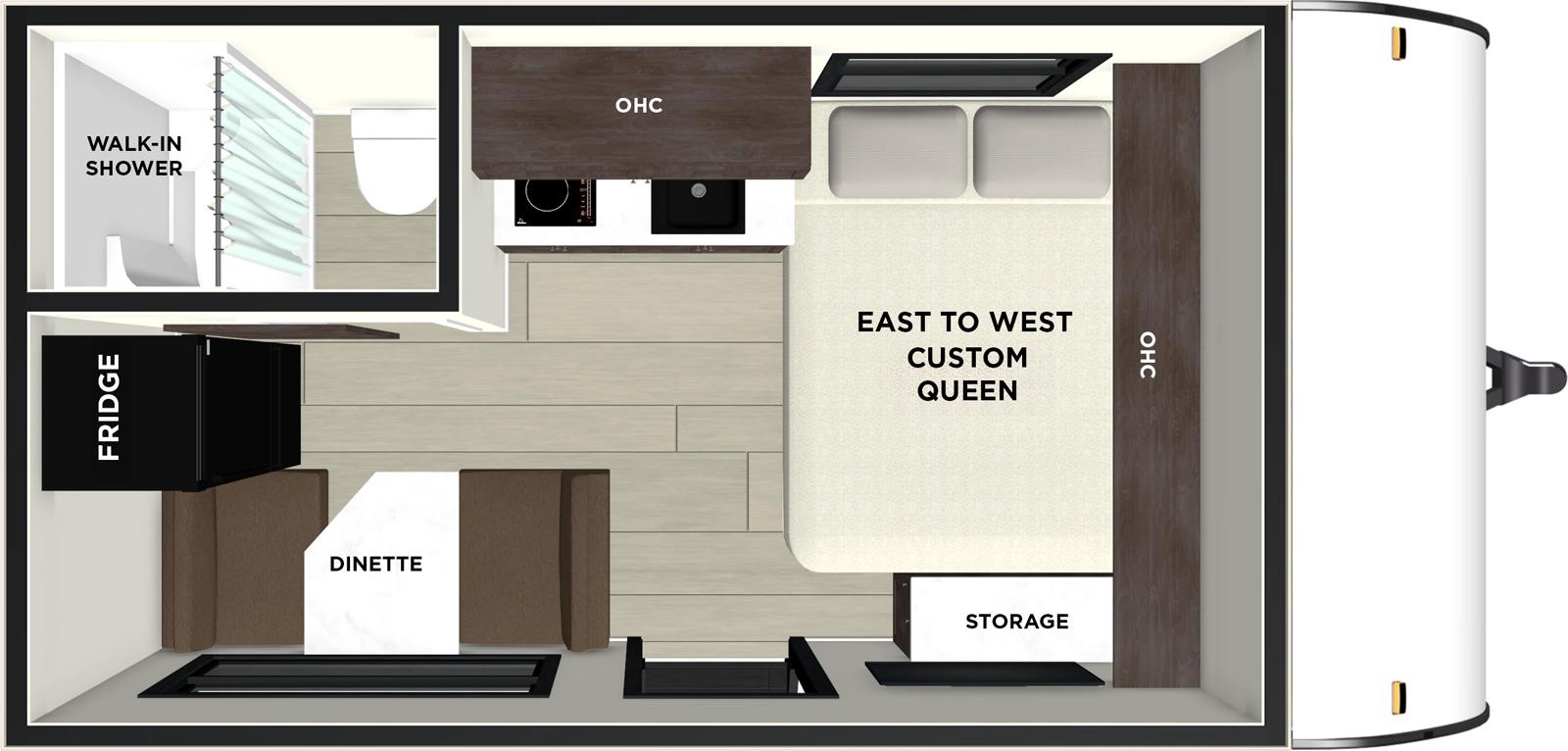 2026 Forest River Salem FSX 135ICE floorplan