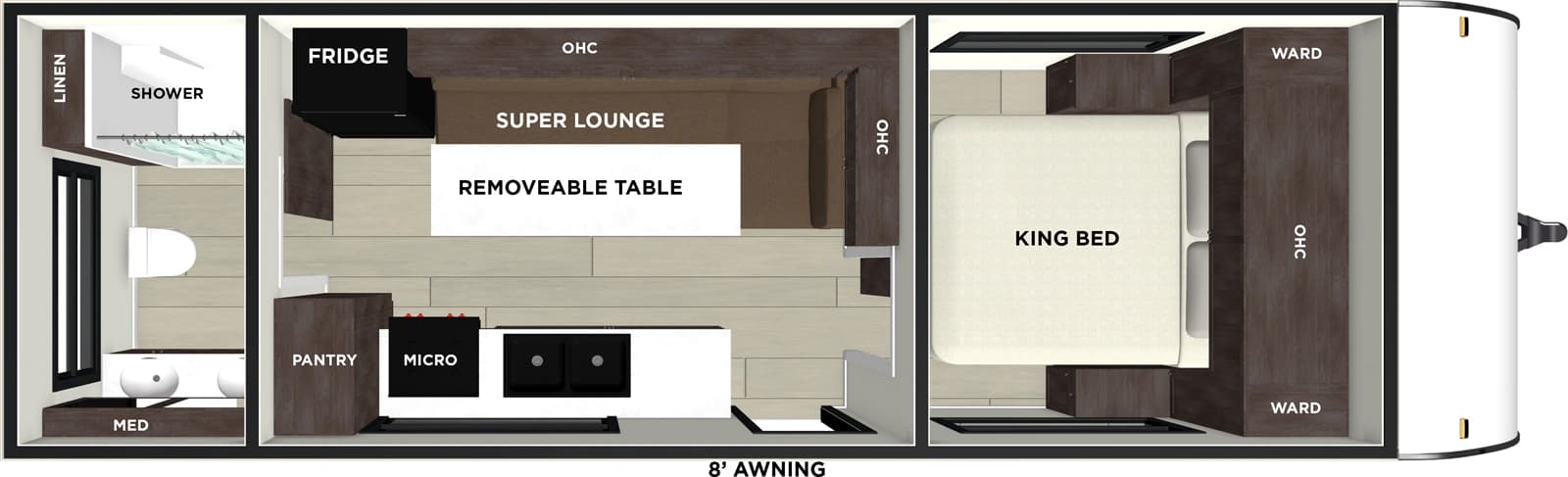 2026 Forest River Salem FSX 233RBLE floorplan