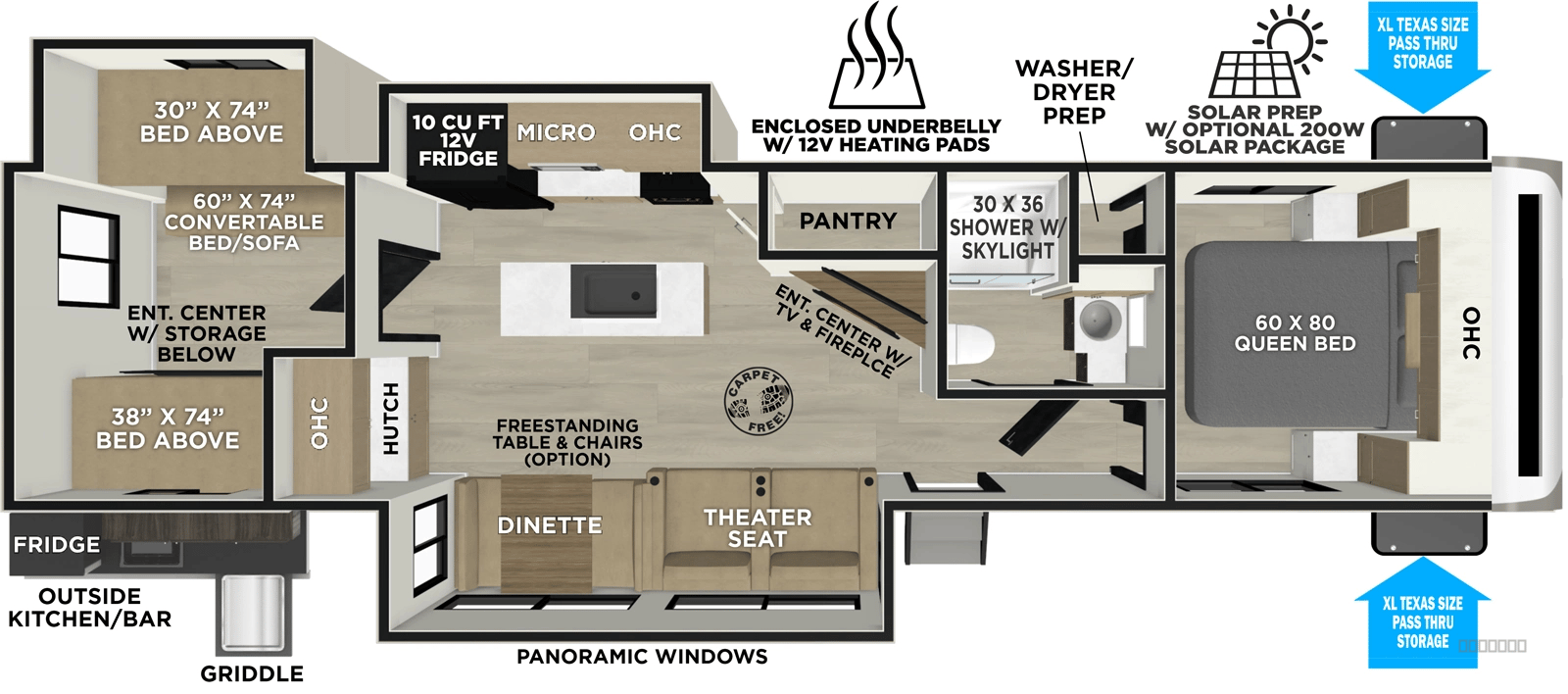 2026 Forest River 2026 Forest River Wildwood Heritage Glen - thumbnail 2