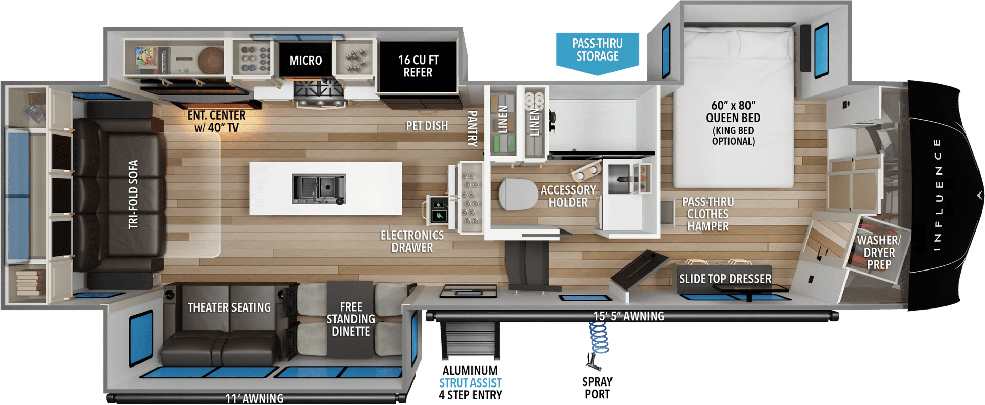 2026 Grand Design 2026 Grand Design Influence - thumbnail 2
