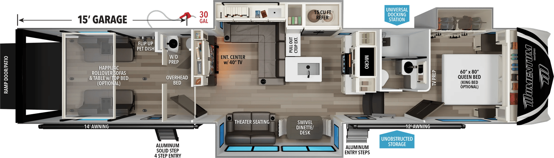 2026 Grand Design 2026 Grand Design Momentum G-Class - thumbnail 2
