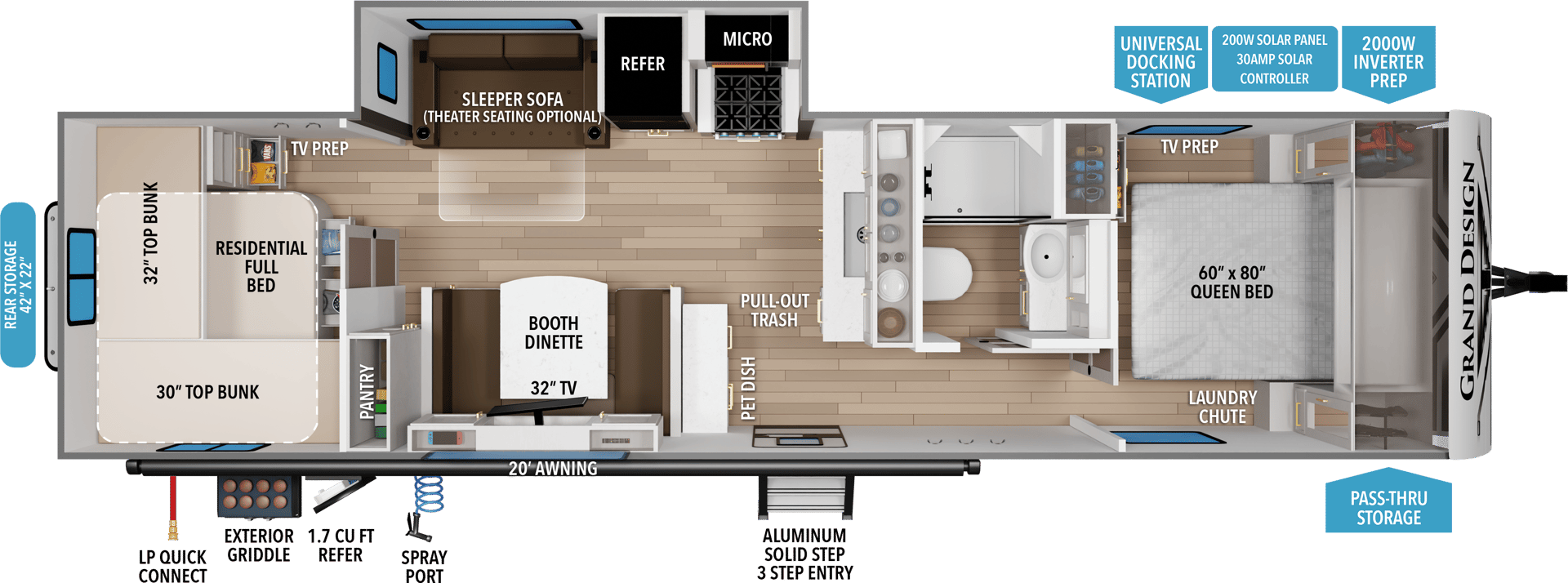 2026 Grand Design 2026 Grand Design Transcend - thumbnail 2