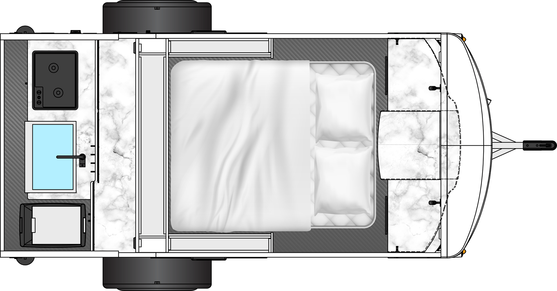 2026 inTech RV LUNA LUNA floorplan