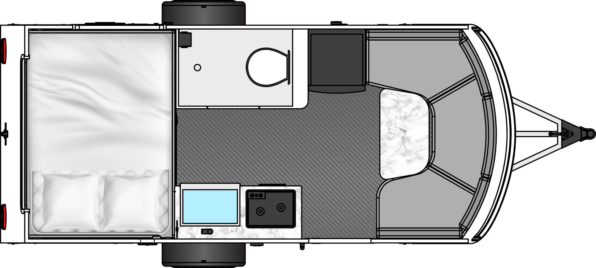 2026 inTech RV Sol HORIZON floorplan