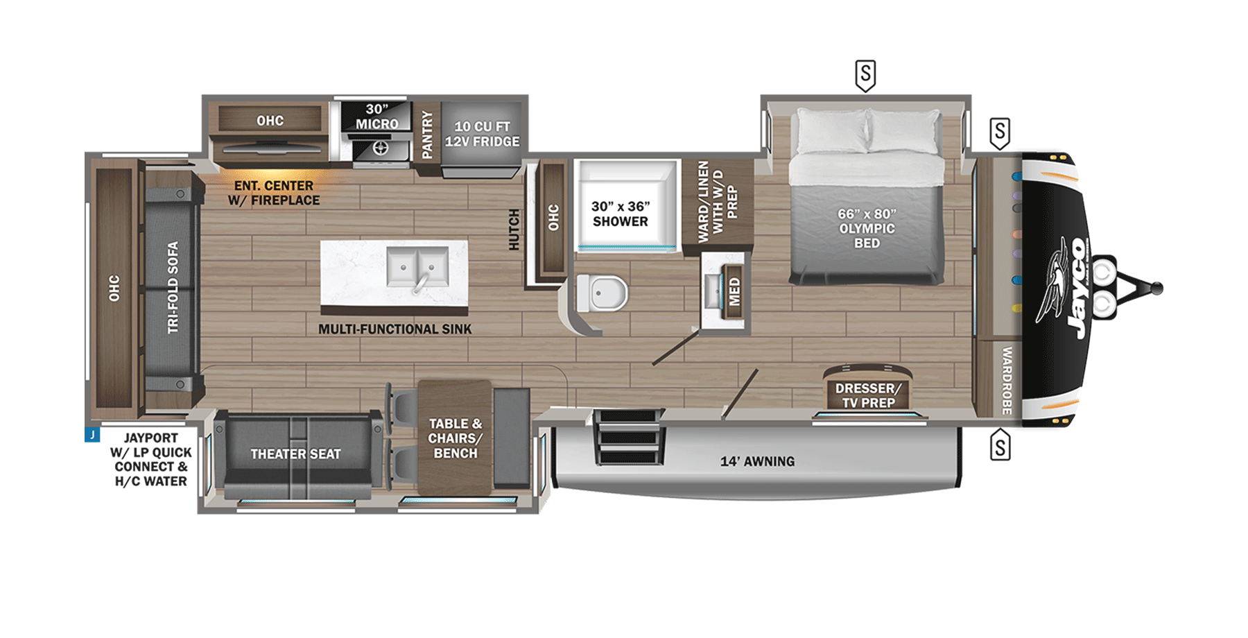 2026 Jayco 2026 Jayco Eagle Ht - thumbnail 2