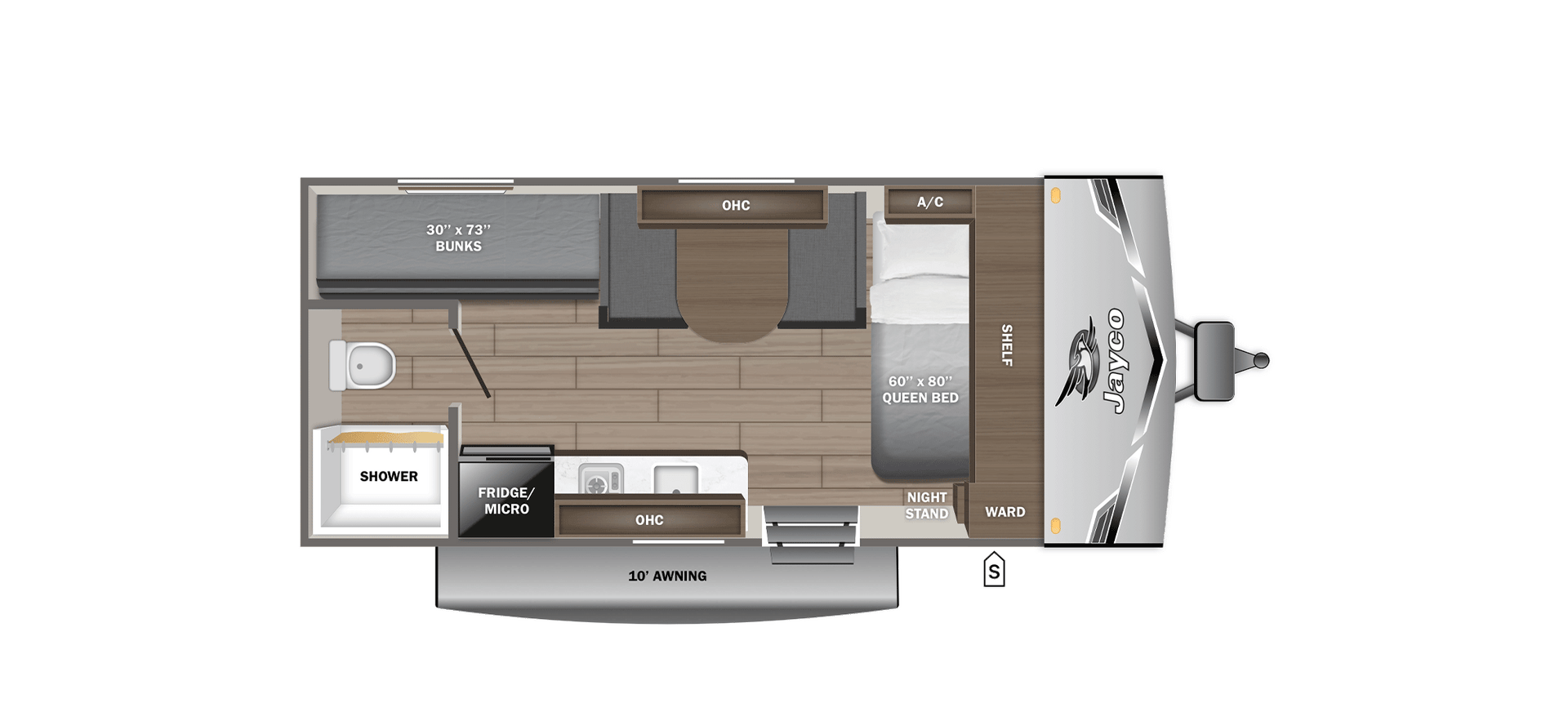 2026 Jayco Jay Flight SLX 170BH floorplan