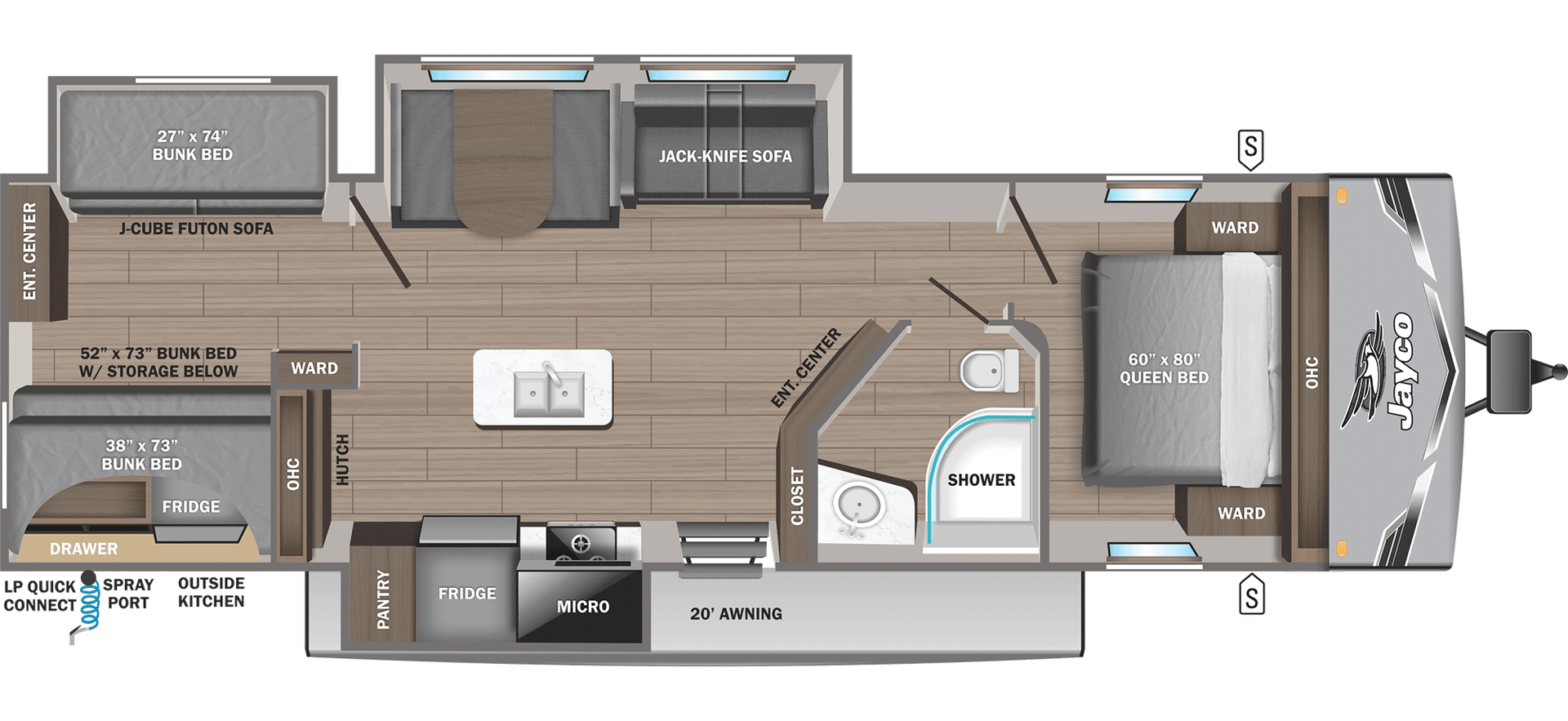 2026 Jayco 2026 Jayco Jay Flight SLX - thumbnail 2