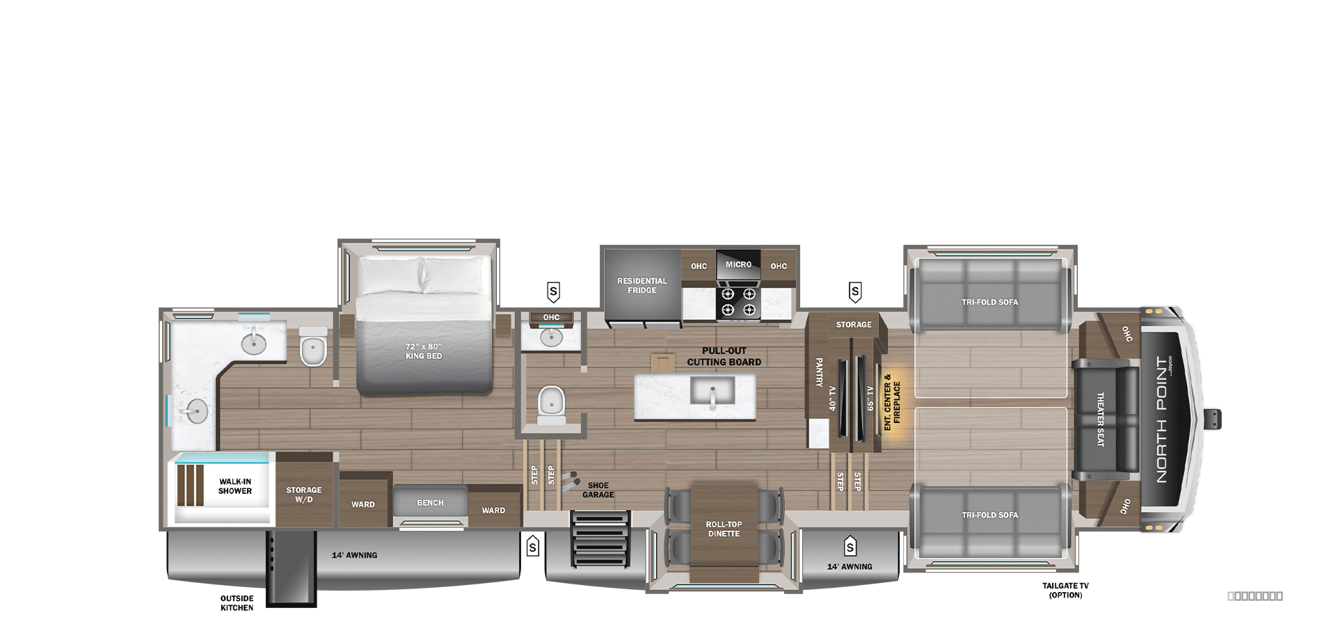 2026 Jayco 2026 Jayco North Point - thumbnail 2