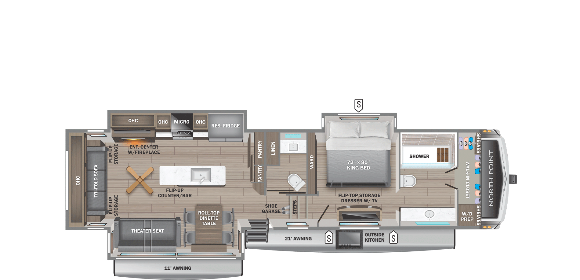 2026 Jayco 2026 Jayco North Point - thumbnail 2