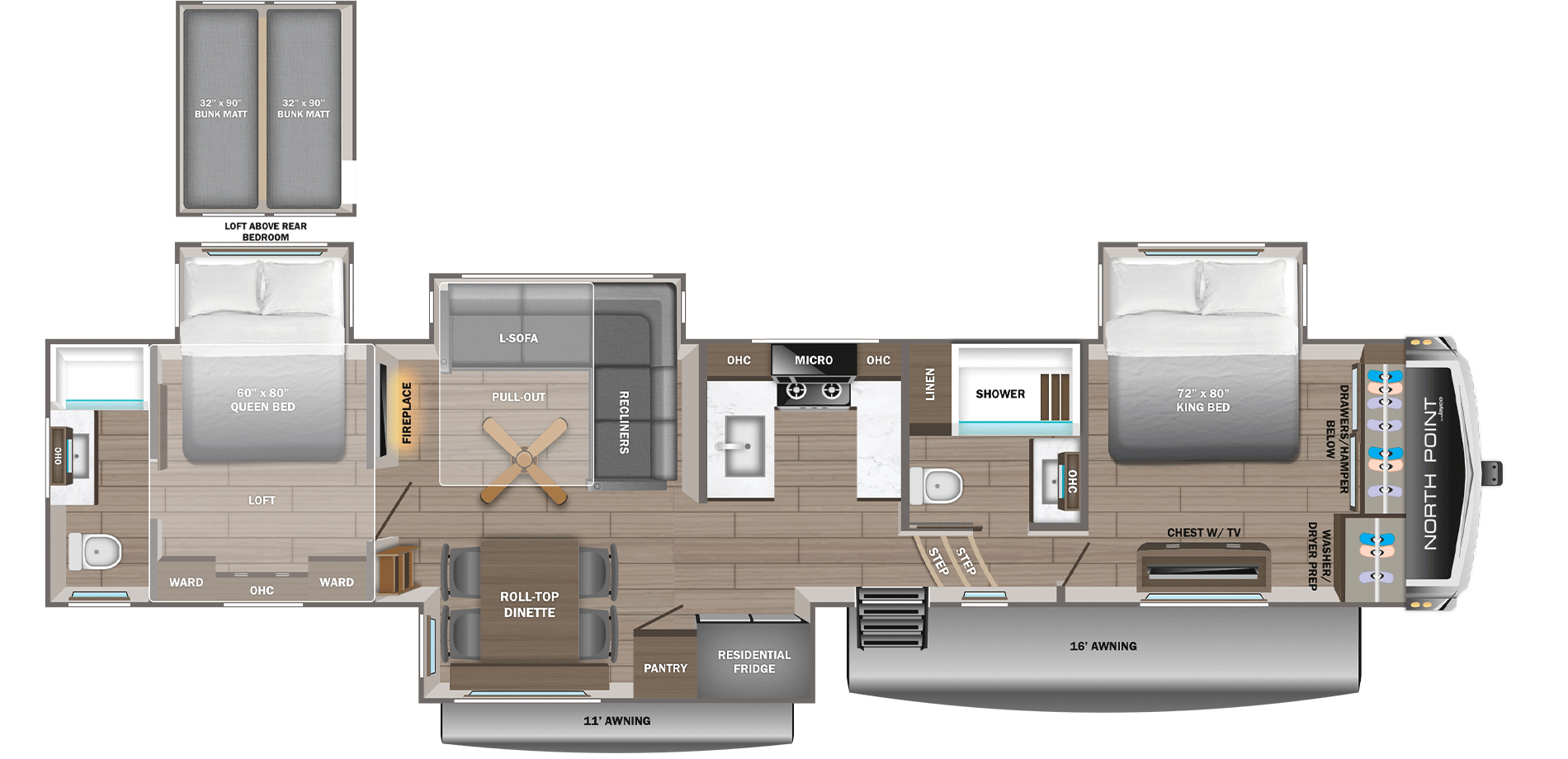 2026 Jayco 2026 Jayco North Point - thumbnail 2