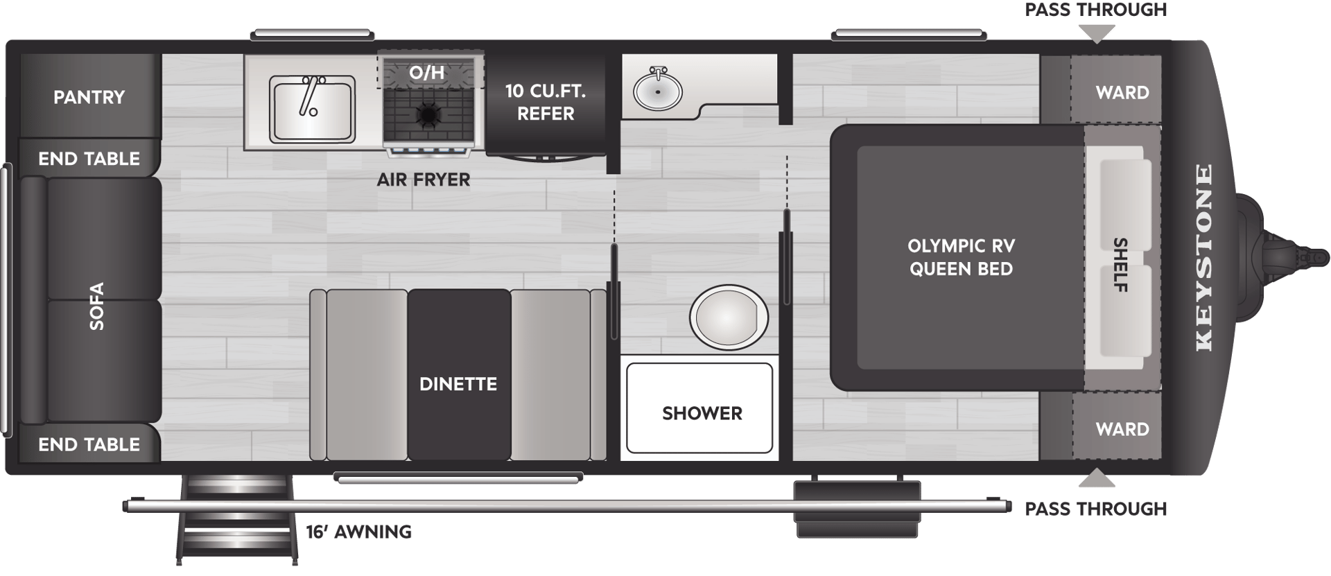2026 Keystone 2026 Keystone Hideout - thumbnail 2