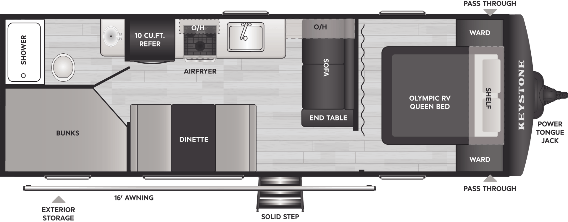 2026 Keystone 2026 Keystone Hideout - thumbnail 2