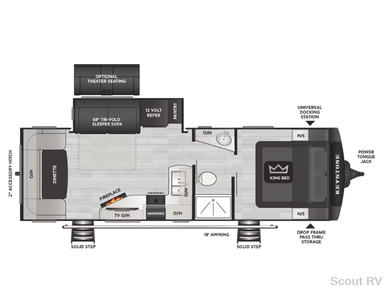 2026 Keystone RV 2026 Keystone RV Cougar Half-Ton - thumbnail 2