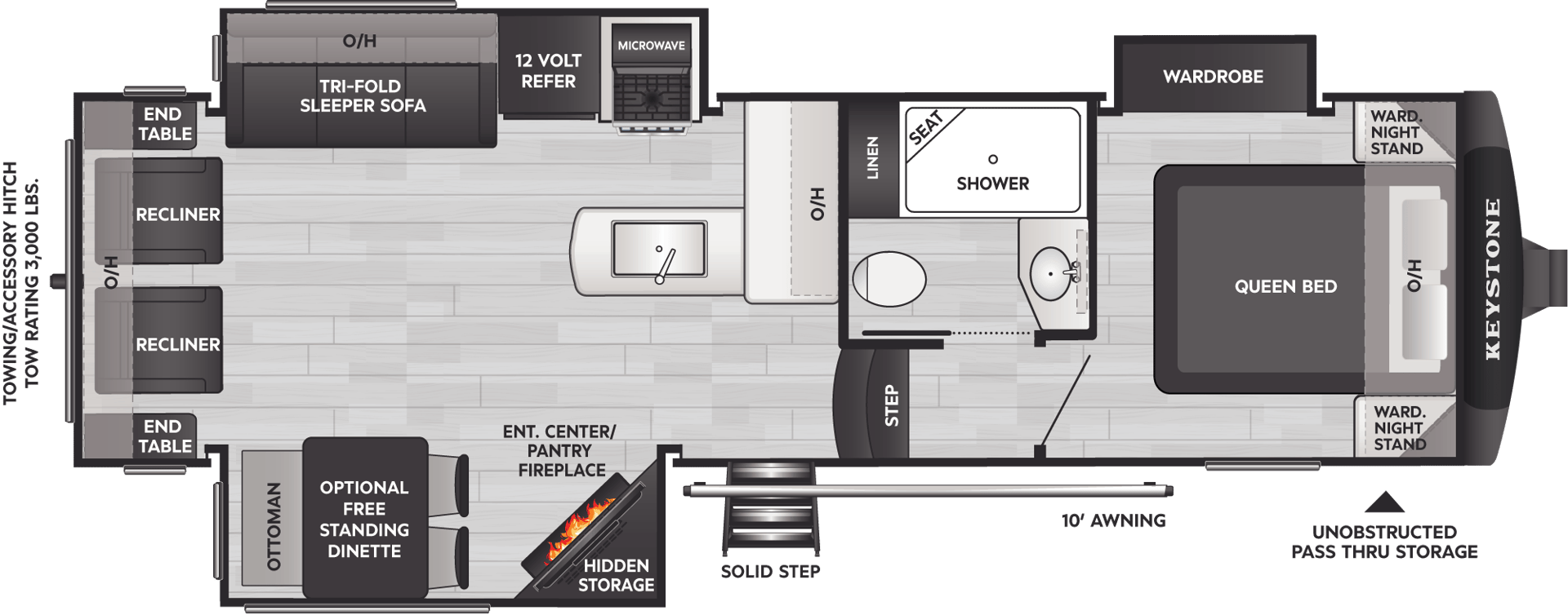 2026 Keystone RV 2026 Keystone RV Cougar Half-Ton - thumbnail 2