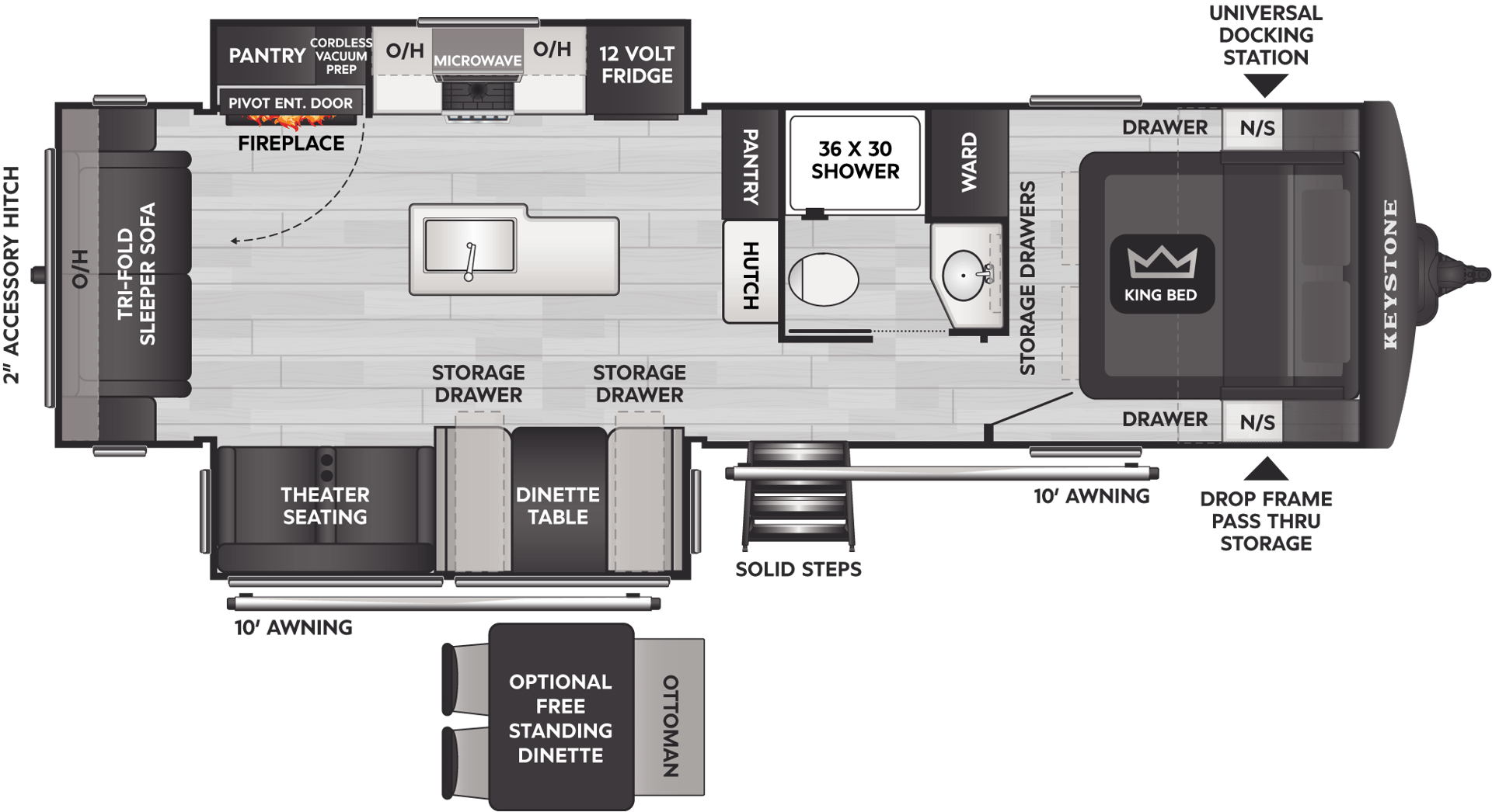 2026 Keystone RV 2026 Keystone RV Cougar Half-Ton - thumbnail 2