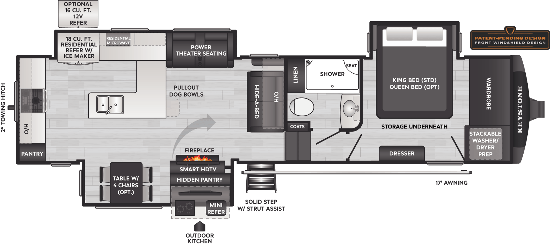 2026 Keystone RV 2026 Keystone RV Montana High Country - thumbnail 2