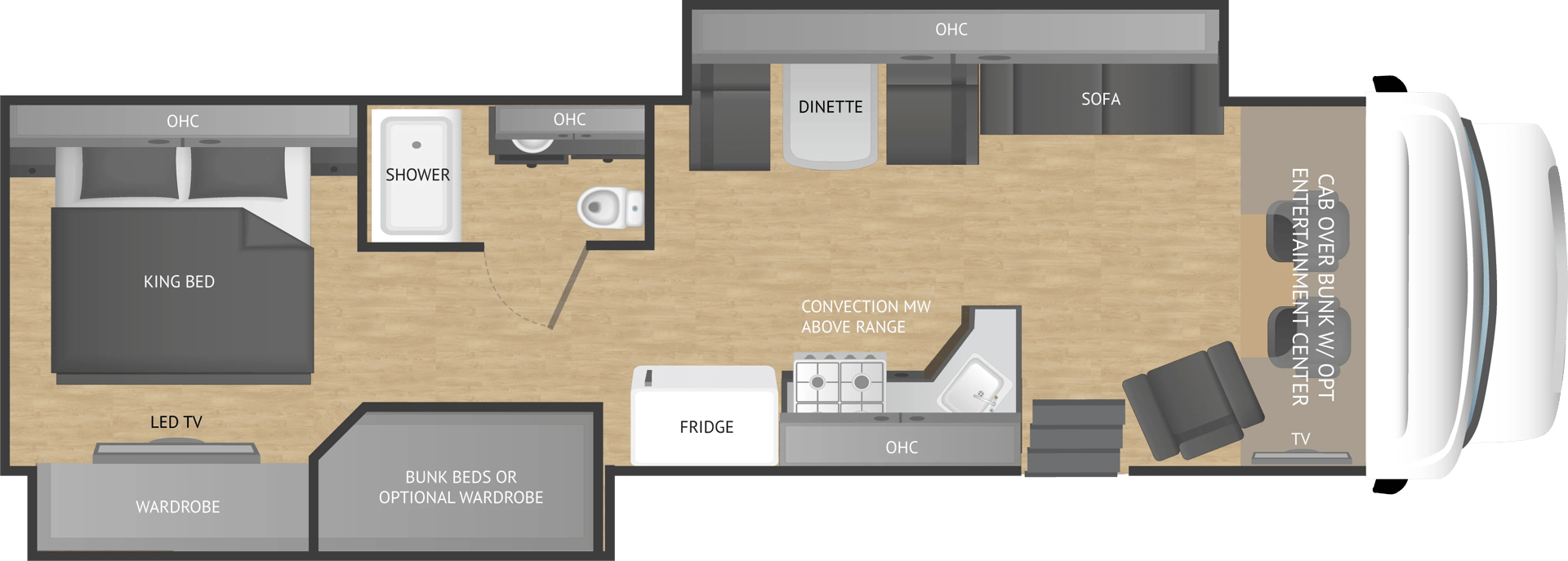 2026 NeXus RV Ghost 36DS floorplan