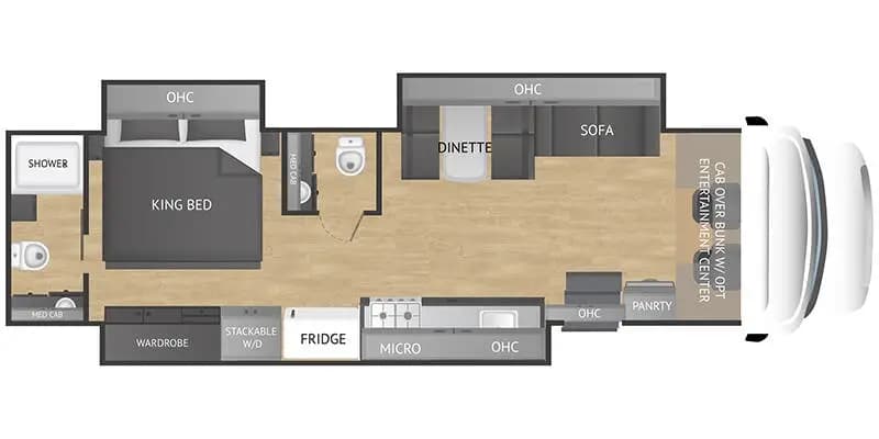 2026 NeXus RV Ghost 38DS floorplan