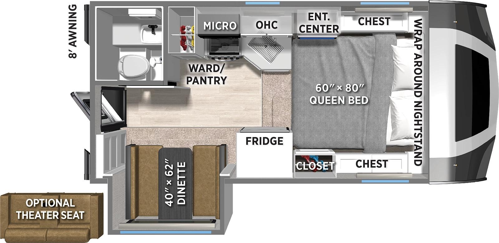 2026 Palomino Backpack Edition HS-2902 floorplan