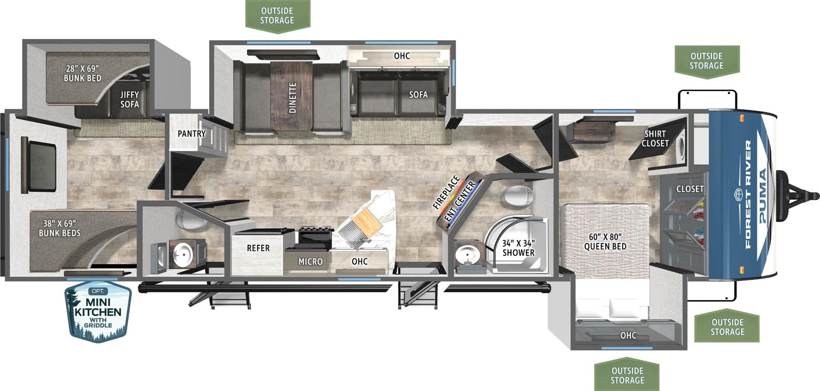 2026 Forest River 2026 Forest River Puma - thumbnail 2