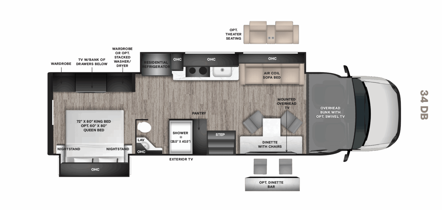 2026 Tiffin Motorhomes 2026 Tiffin Motorhomes Allegro Bay - thumbnail 2