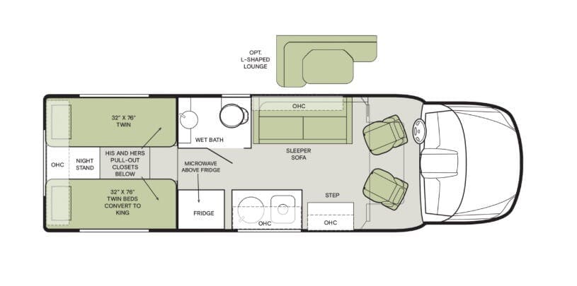 2026 Tiffin Motorhomes 2026 Tiffin Motorhomes Open Trail  - thumbnail 2