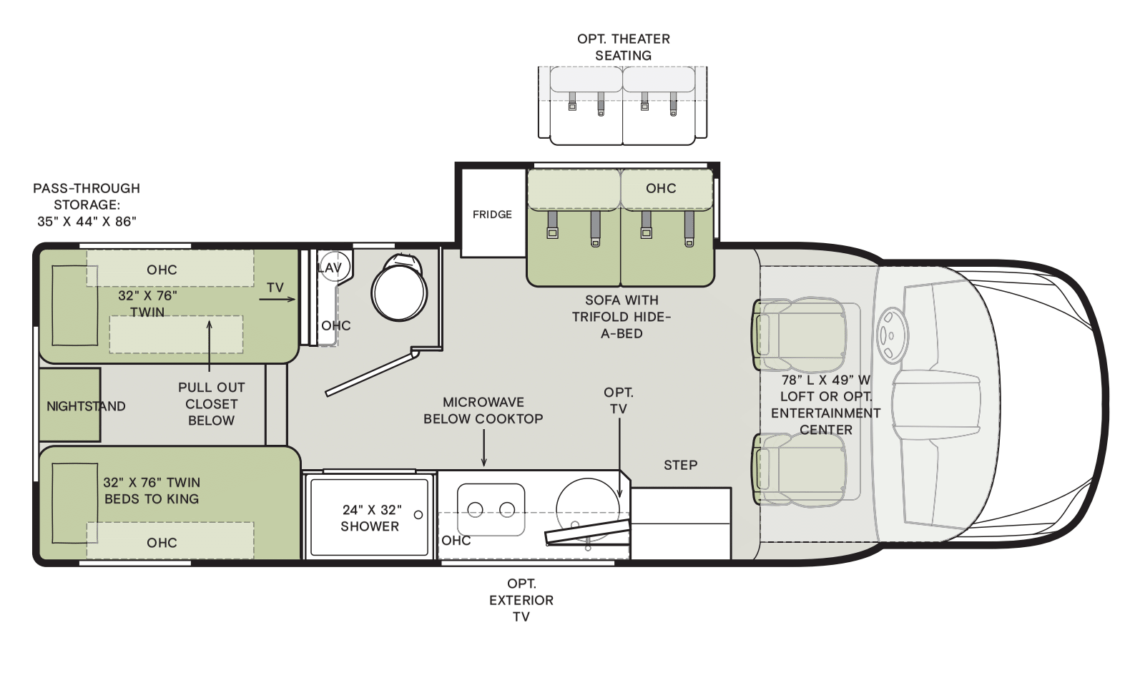 2026 Tiffin Motorhomes 2026 Tiffin Motorhomes Wayfarer - thumbnail 2