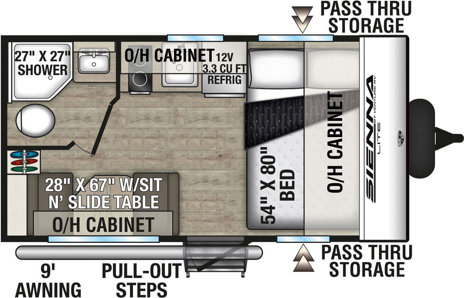 2026 Venture RV 2026 Venture RV Sienna Lite - thumbnail 2