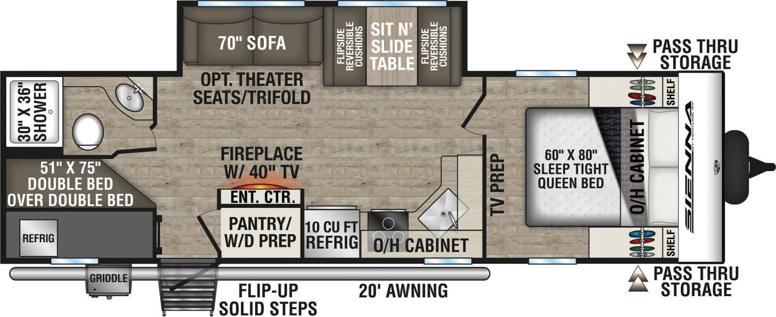 2026 Venture RV 2026 Venture RV Sienna - thumbnail 2