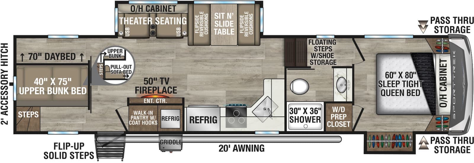 2026 Venture RV 2026 Venture RV SportTrek - thumbnail 2
