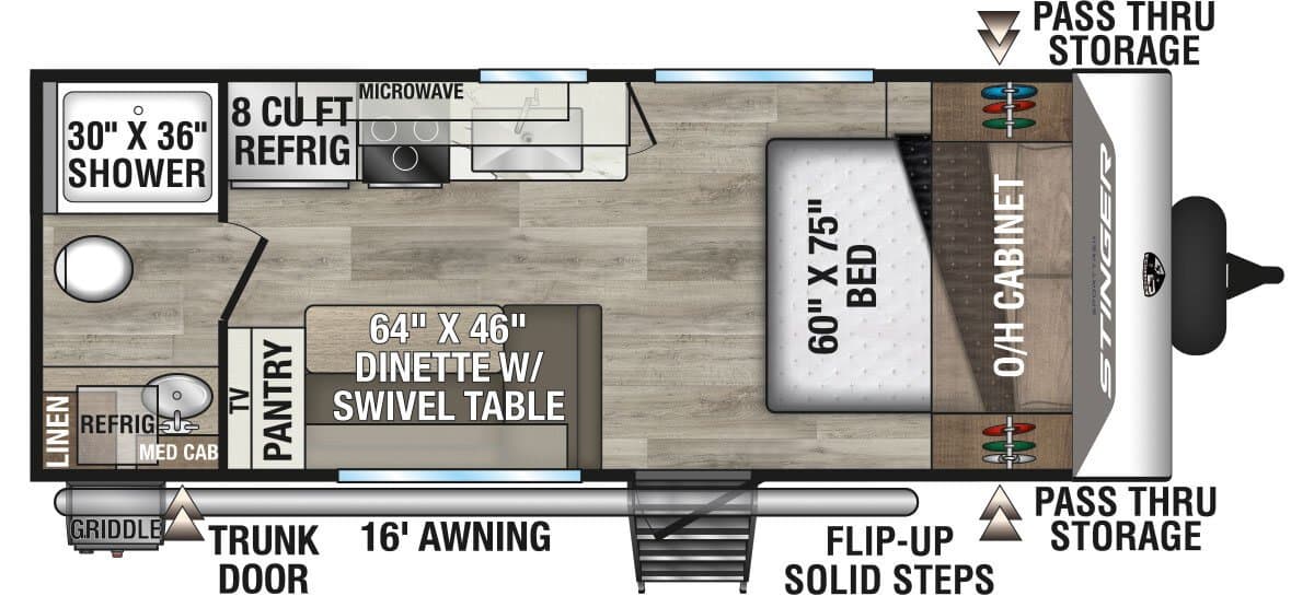 2026 Venture RV 2026 Venture RV SportTrek Touring Edition STINGER - image 1